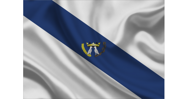 Bandeira oficial do município de Ponta Grossa - Ecco Bandeiras